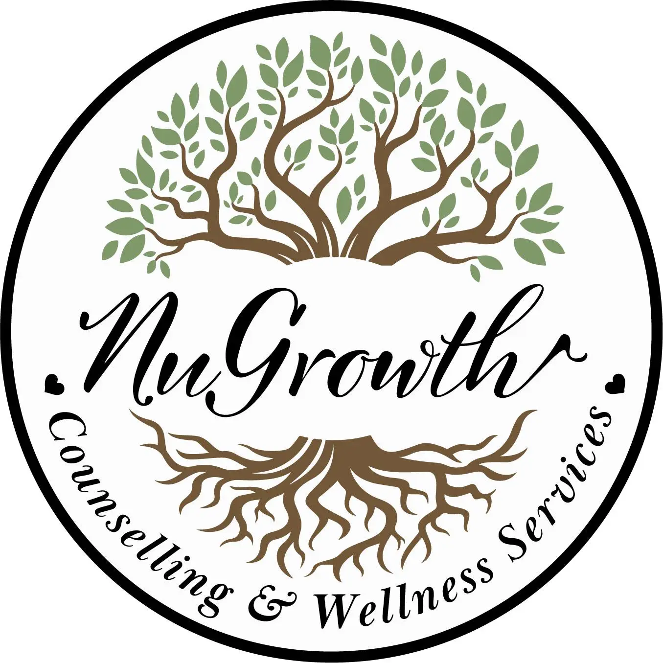 NuGrowth Counselling & Wellness Services Logo